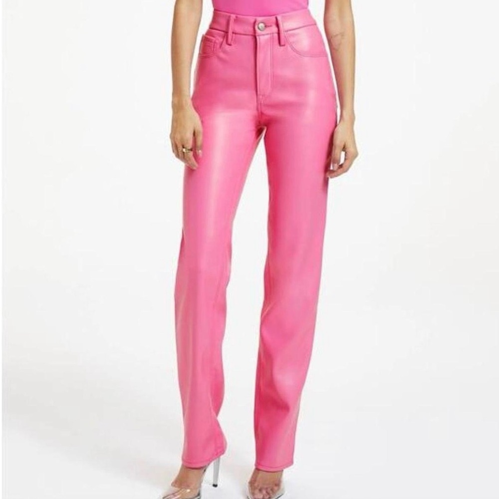 Good American Vibrant Pink pants